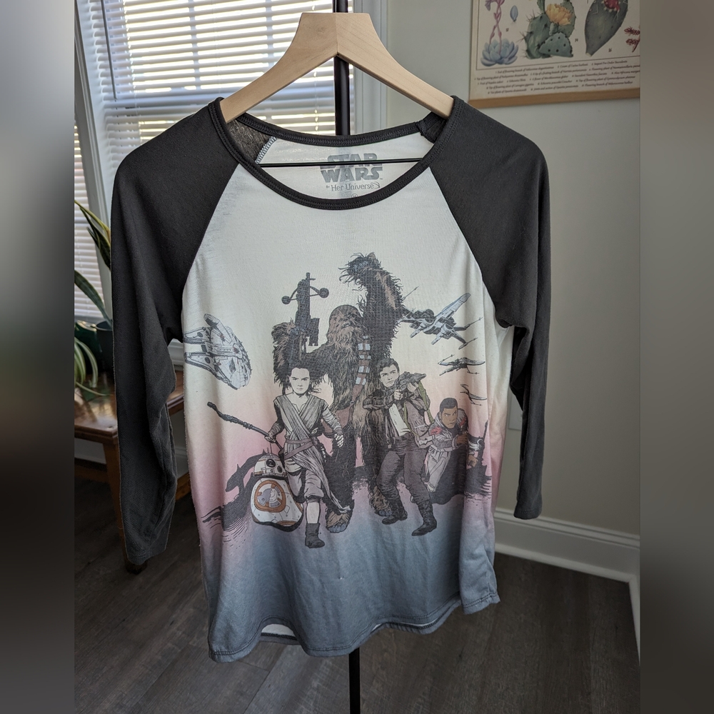 Star Wars Baseball Tee